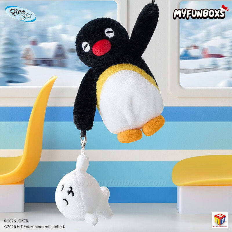 Pingu MINI MEME Plush Keychain Blind Box(Pre-Order)