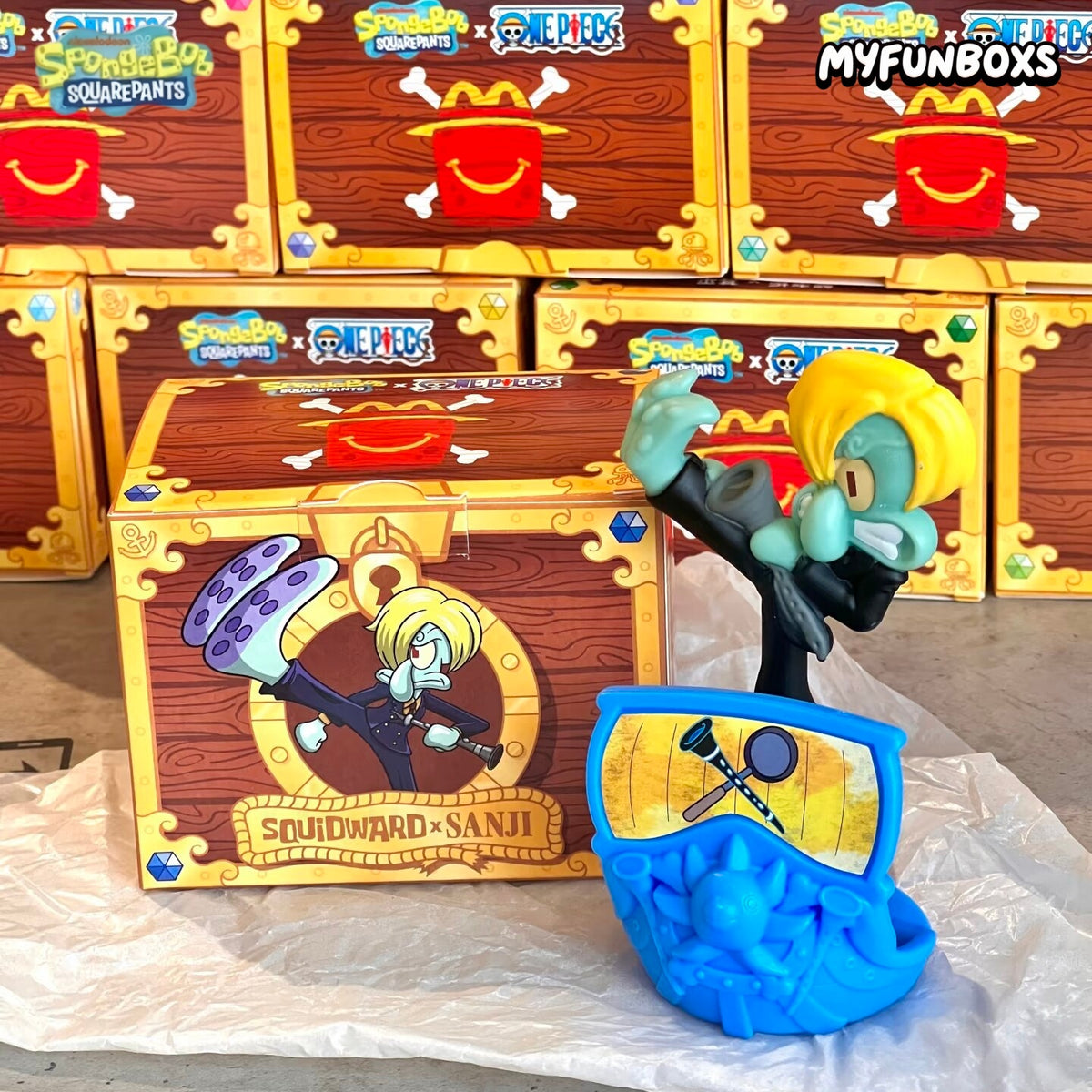 McDonald‘s Happy Meal SpongeBob SquarePants x ONE PIECE Series Figure
