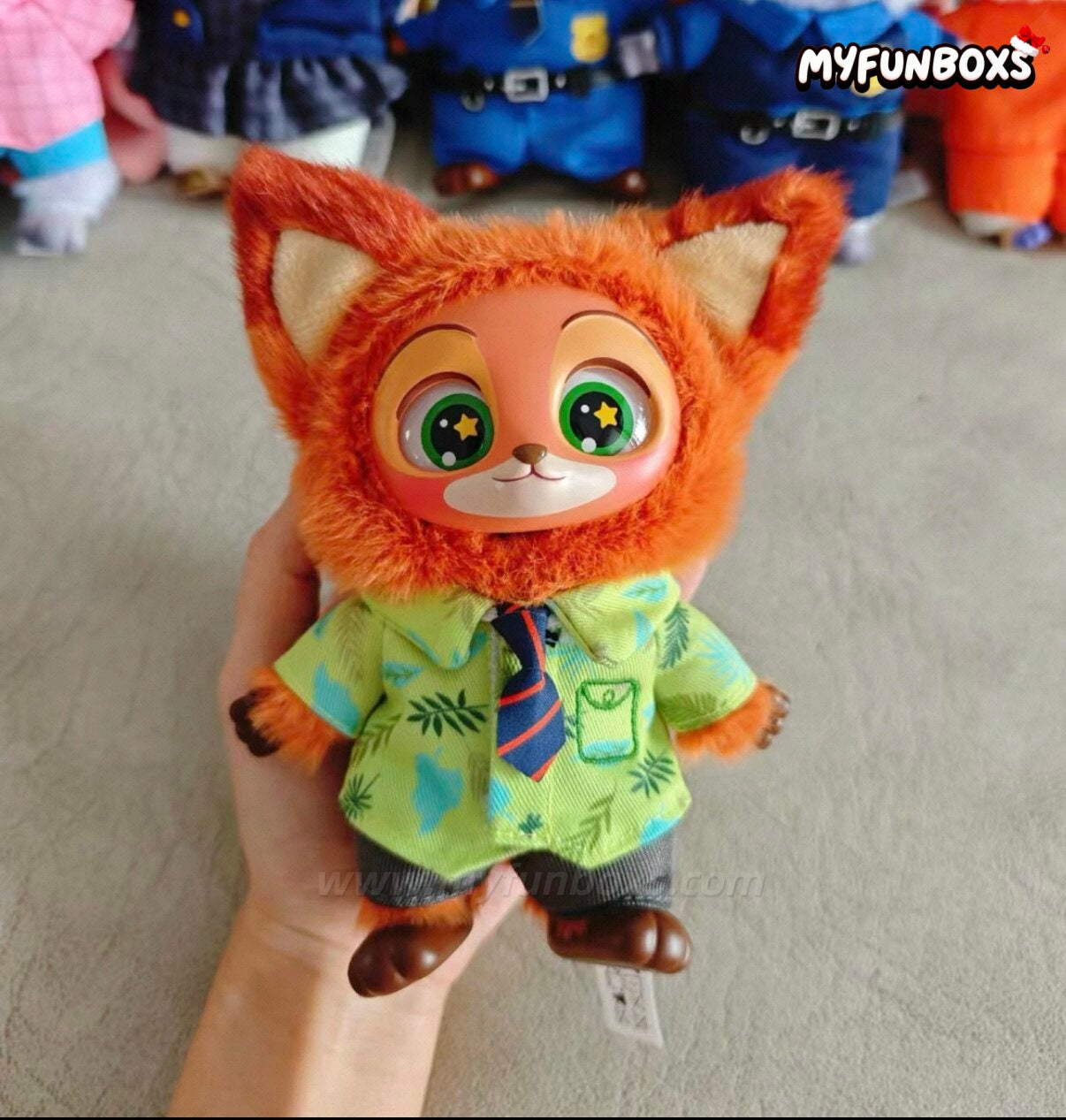Miniso Zootopia Vinyl Plush Pendant Mystery Blind Box