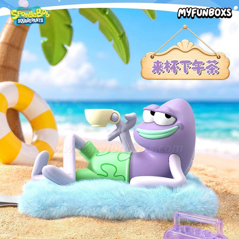 BESTINE SpongeBob Bikini Bottom Summer Chill Series Scented blind box