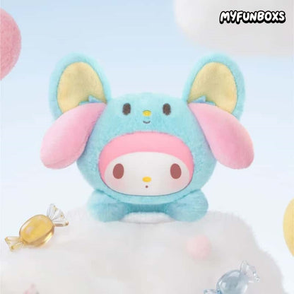 SANRI0 Sweet Whispers Stickers Series Plush Charm Blind Box