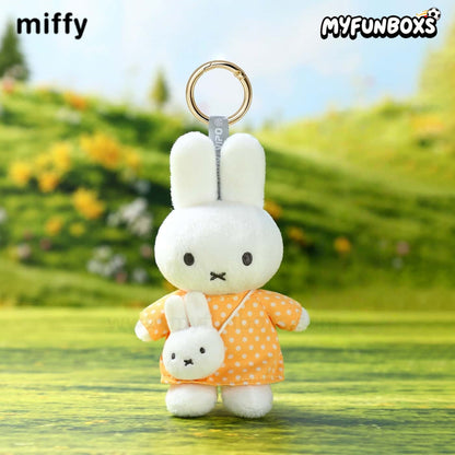 Miffy Travel Series mini bag plush keychain