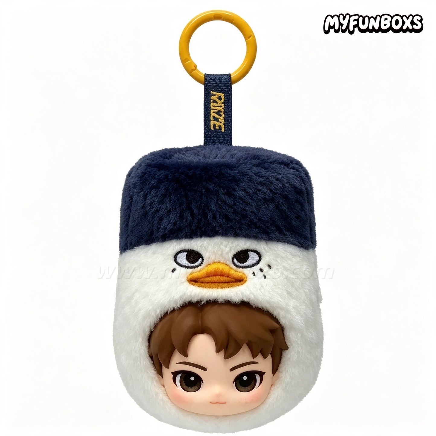 POP MART RlIZE Fluffy Club Series Mini Pouch Keychain Blind Box