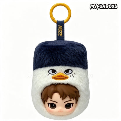 POP MART RlIZE Fluffy Club Series Mini Pouch Keychain Blind Box