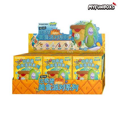 Bikini Bottom Food Party Series Keychain Blind Box