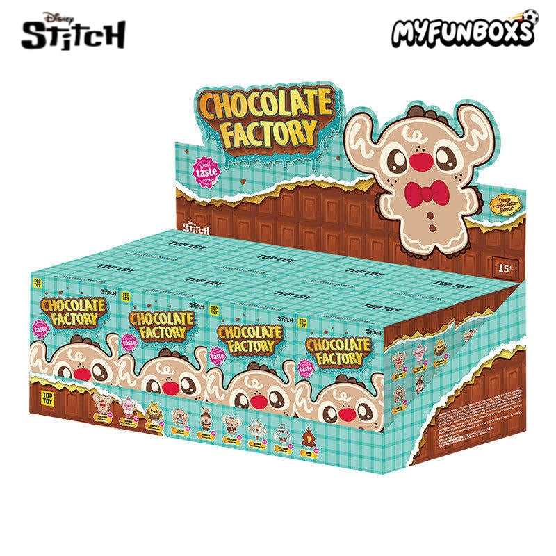 Stitch Chocolate Factory Plush Keychain Blind Box