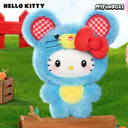 Hello Kitty Little Ranch Series Plush Pendant Blind Box