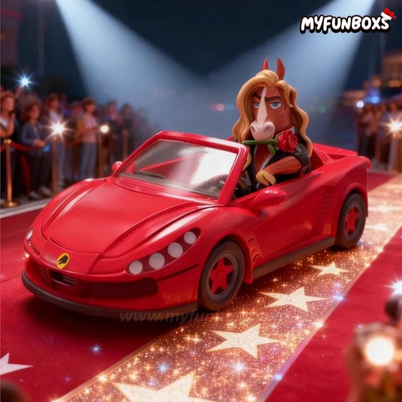 DSN Zootopia 2 CRAZY CAR CAR Series Figure Blind Box
