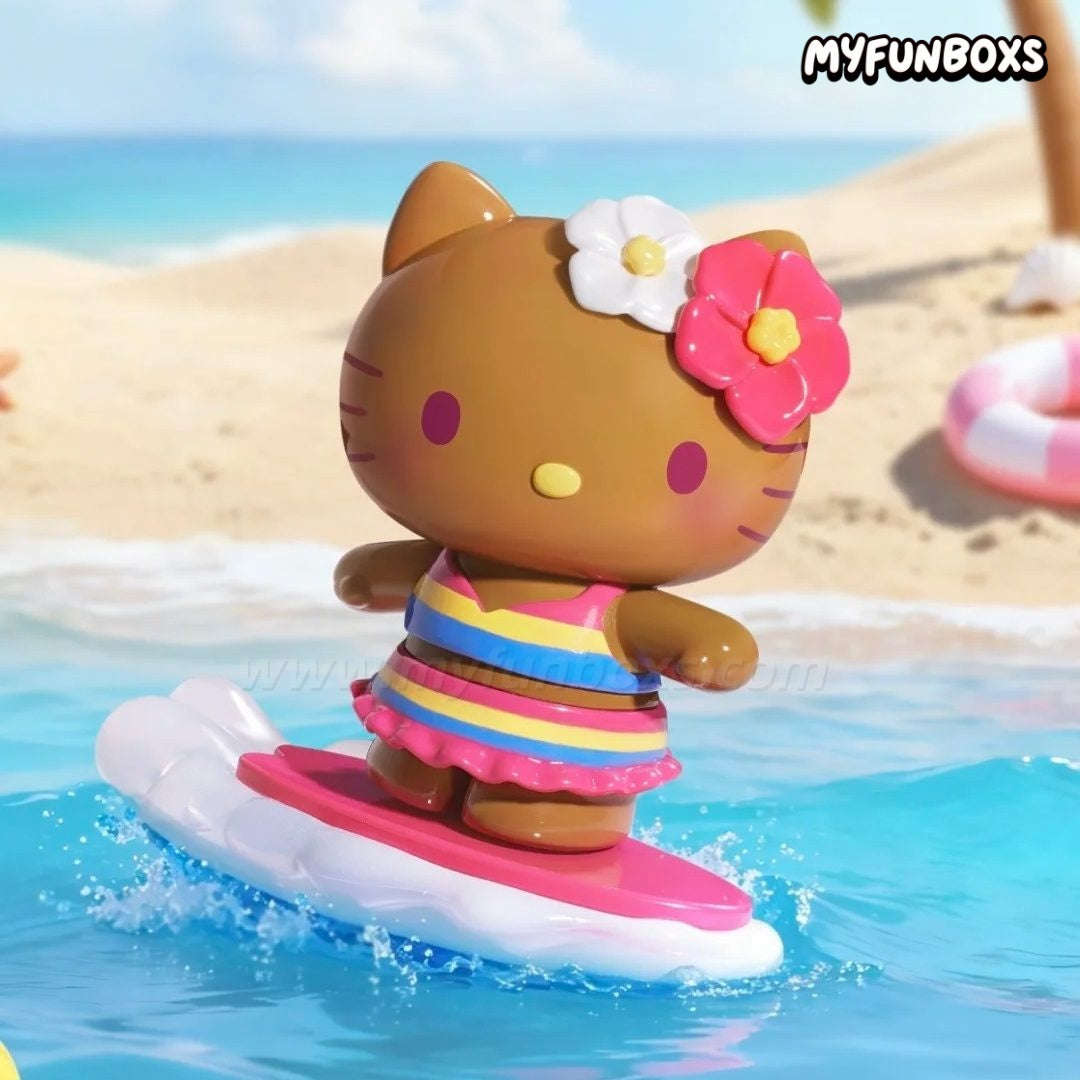 Hello Kitty Summer Beach Series Figures Blind Box