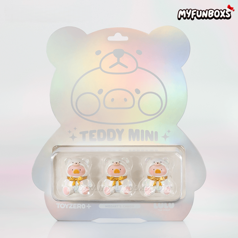 TEDDY LuLu pig “Mini Bean” Limited Edition Hanging Card