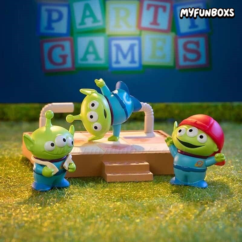 POP MART Pixar Alien Party Games Series scene blind box