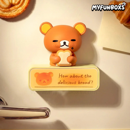 Rilakkuma Bread Series Light-up Fridge Magnet Blind Box