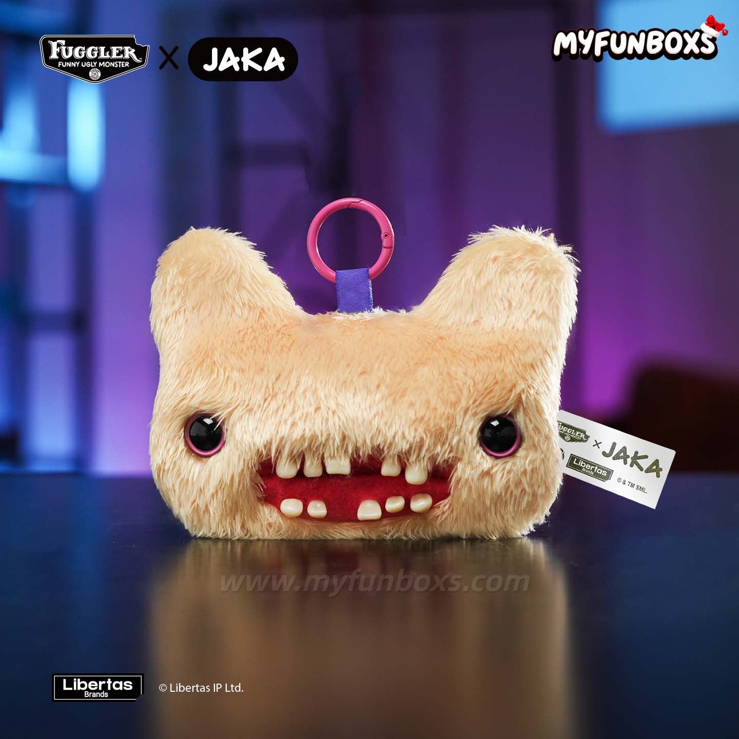 Fuggler × JAKA: Lab Escape Series - Furry Fiends Tote Bag Shriek Fiend