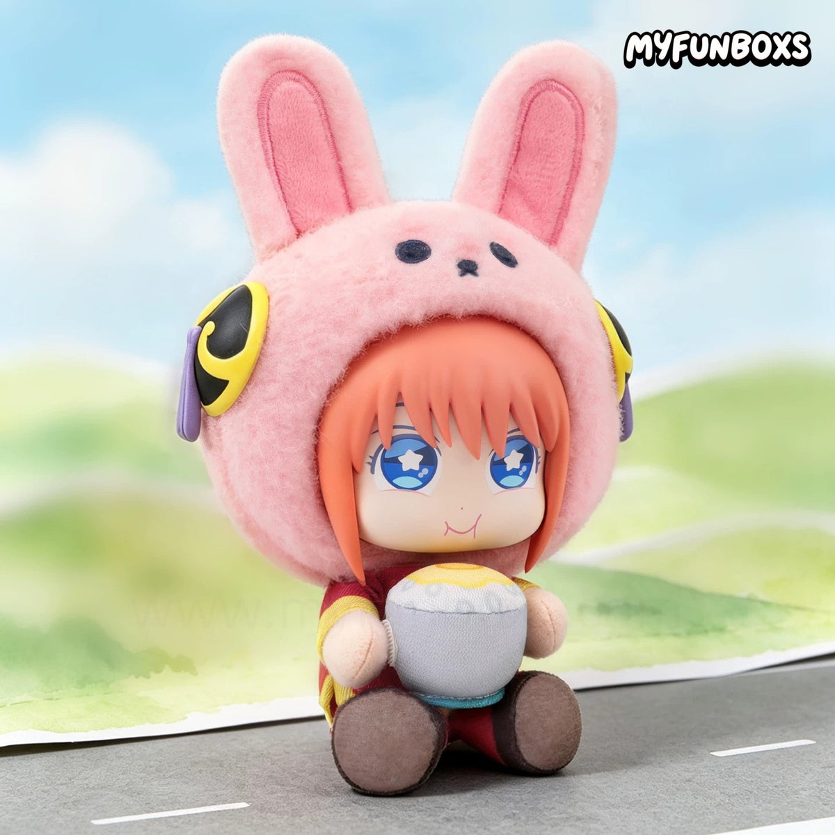 Gintama Eat Full Series Plush Pendant Blind Box (PRE-ORDER)