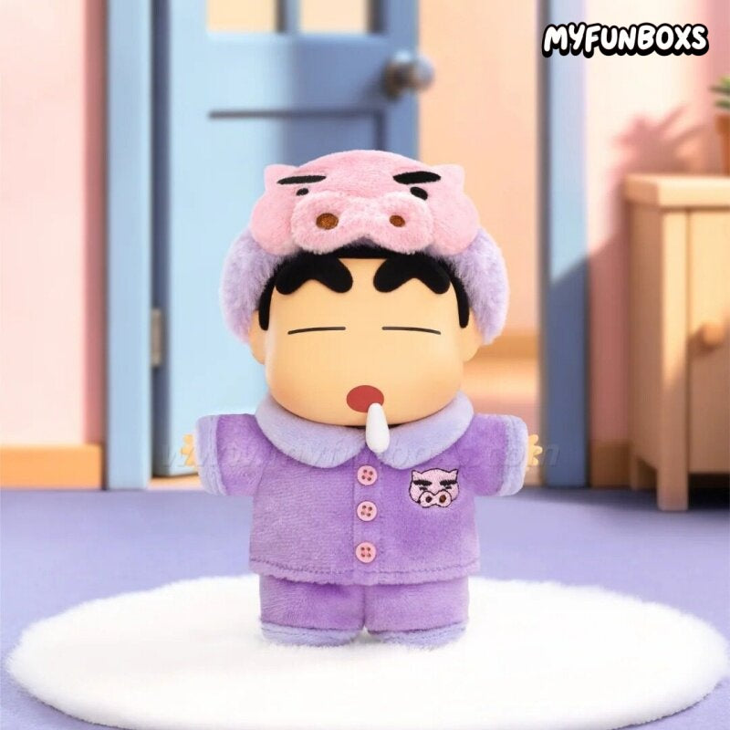 CRAYON SHINCHAN Cute Life Series Plush Charm Blind Box