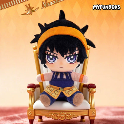 JoJo's Bizarre Adventure Golden Wind Series Chibi Sitting Plush Pendant Blind Box (PRE-ORDER)