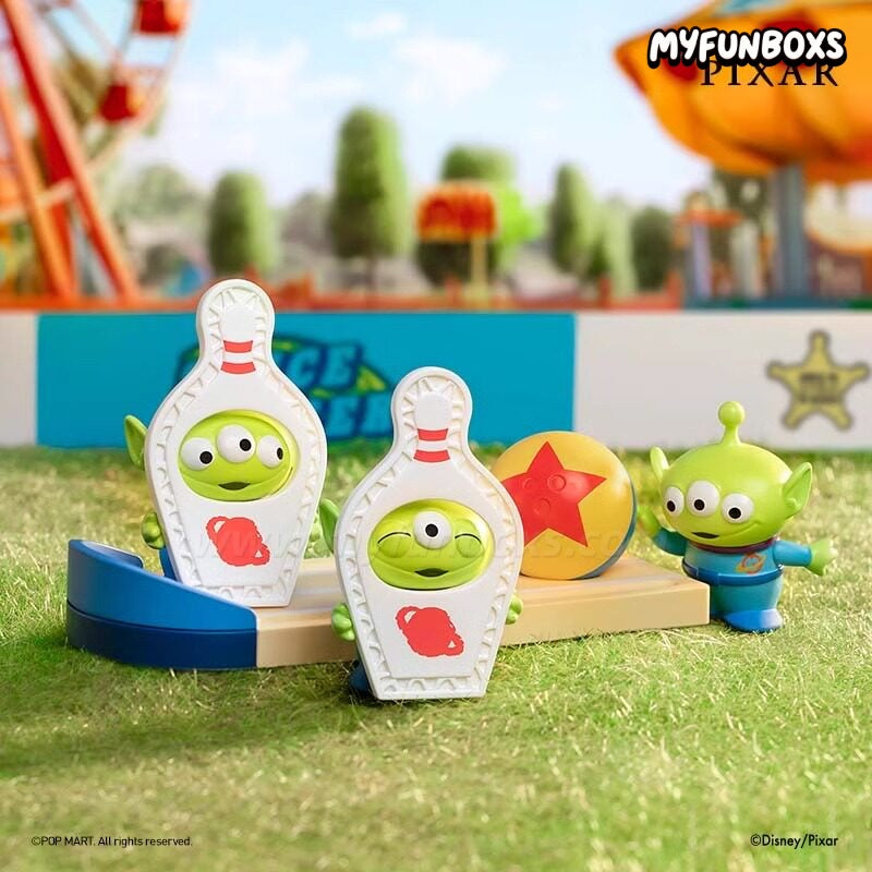 POP MART Pixar Alien Party Games Series scene blind box