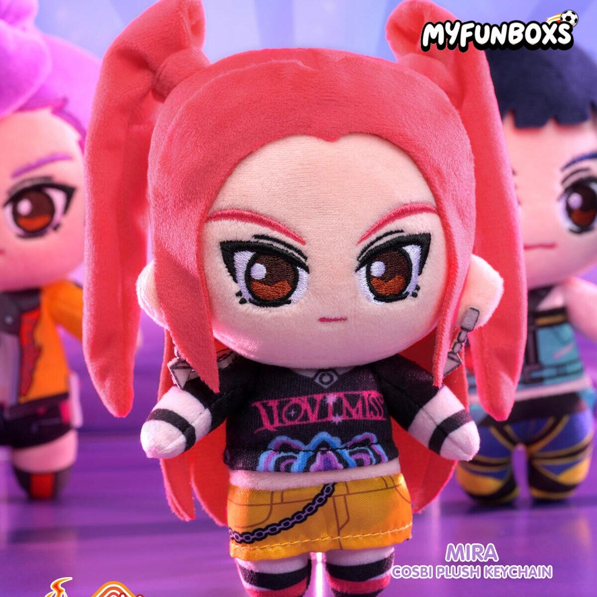 K-POP Demon Hunters Cosbi Plush Keychain Blind Box(PRE-ORDER)