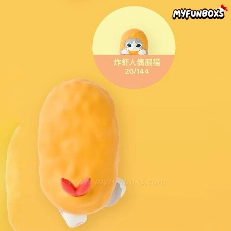 Sonny Angel × Mofusand Shrimp Meow Series Hippers Decorative Mini Figures Blind Box