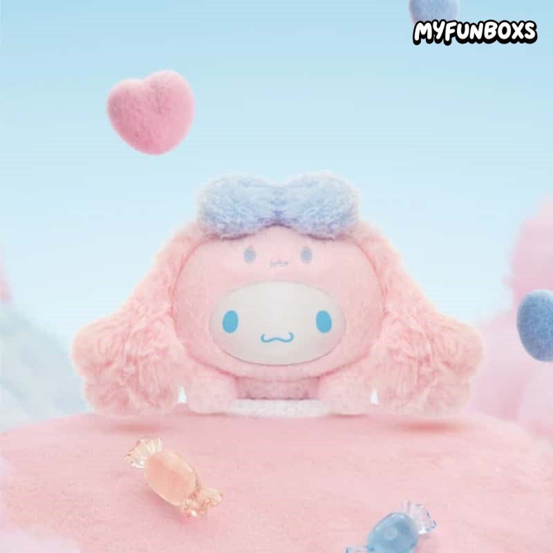 SANRI0 Sweet Whispers Stickers Series Plush Charm Blind Box