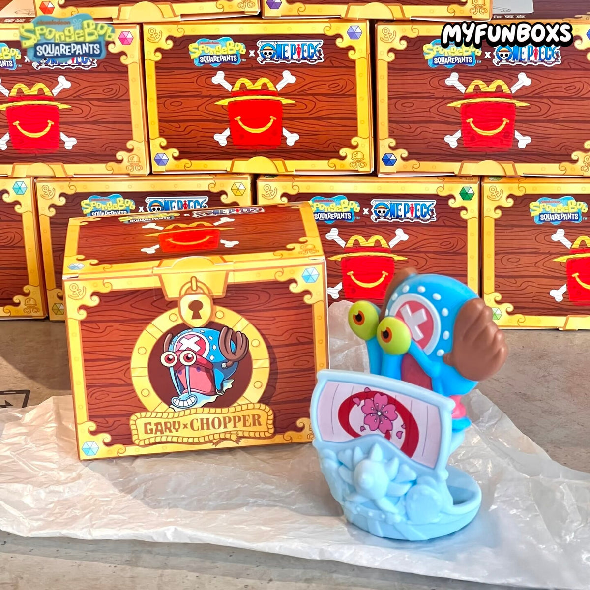 McDonald‘s Happy Meal SpongeBob SquarePants x ONE PIECE Series Figure