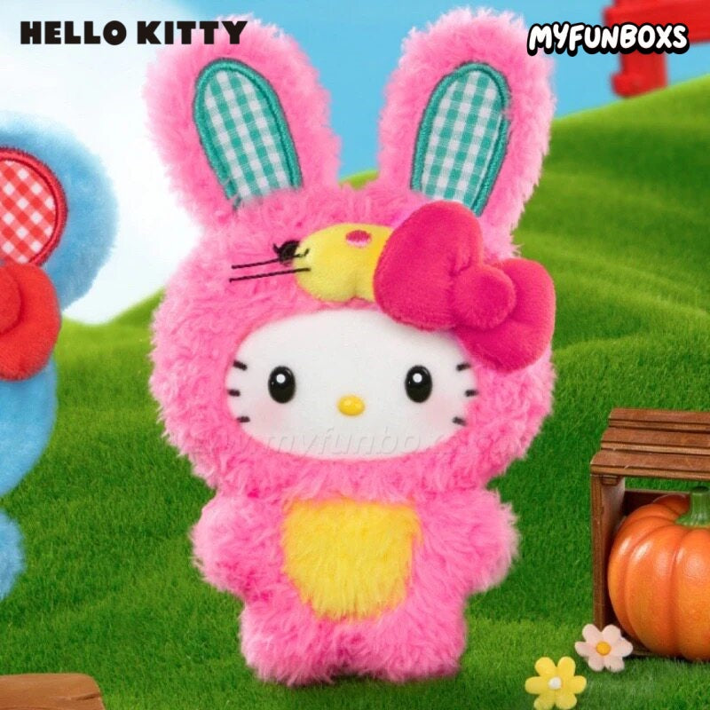 Hello Kitty Little Ranch Series Plush Pendant Blind Box