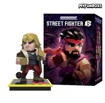 Mighty Jaxx Street Fighter Arcade Pixel Series Figure Blind Box