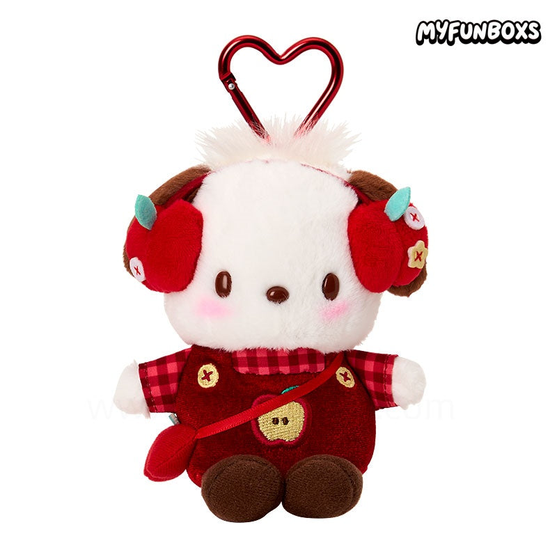 Sanrio Sweet Apple Design Series Plush Keychain