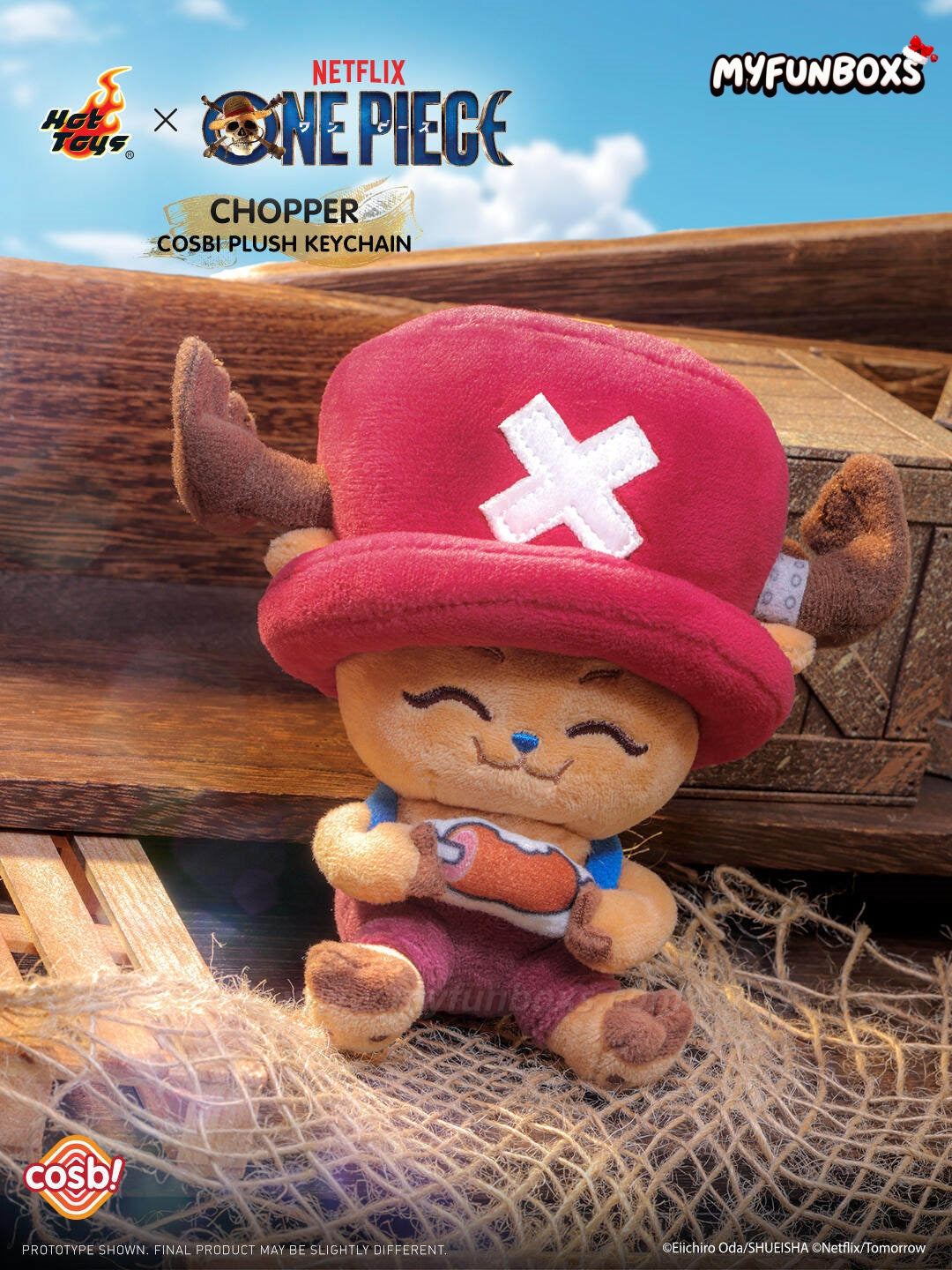 One Piece Chopper Series Plush Keychain Collection Blind Box