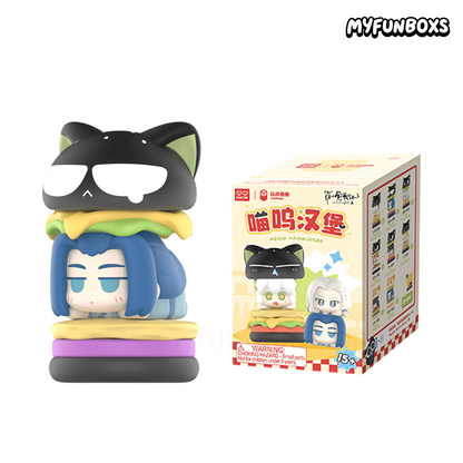 Luo Xiaohei Meow Hamburger Stacking Series blind box(PRE-ORDER)