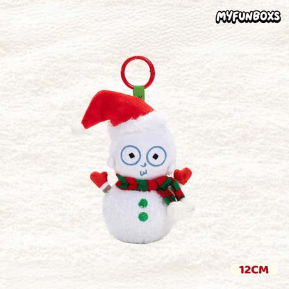 Rick and Morty Christmas Collection Plush Keychain