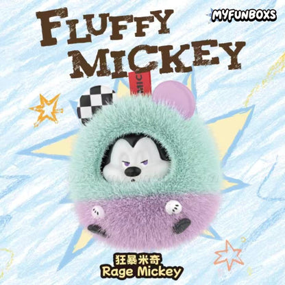 Disney Fun Crash series plush keychain blind box