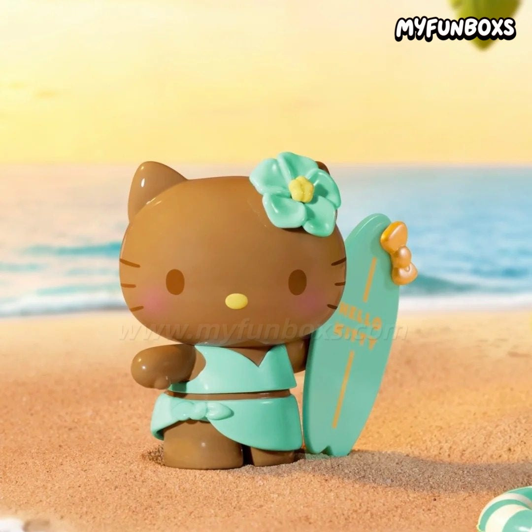 Hello Kitty Summer Beach Series Figures Blind Box