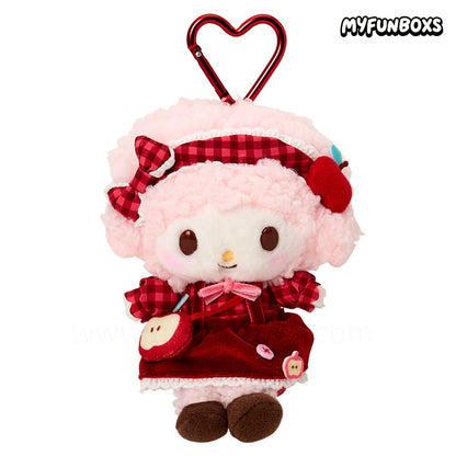 Sanrio Sweet Apple Design Series Plush Keychain