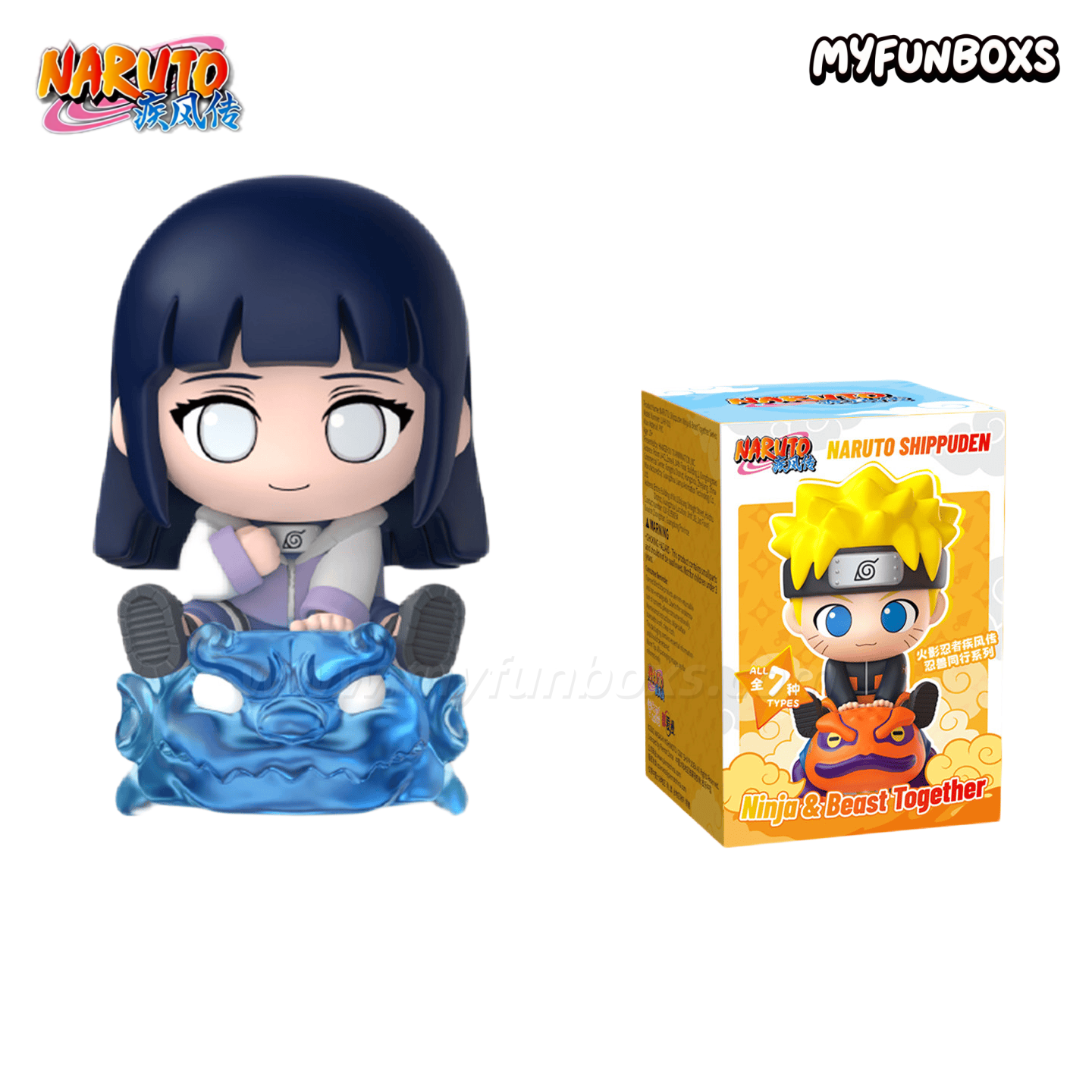 Naruto Shippuden Ninjo &Beast Together Series Figure blind box