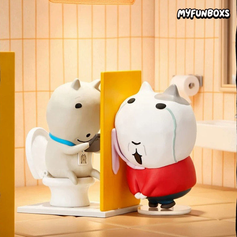 Retro Cat No Escape Series Figure Blind Box
