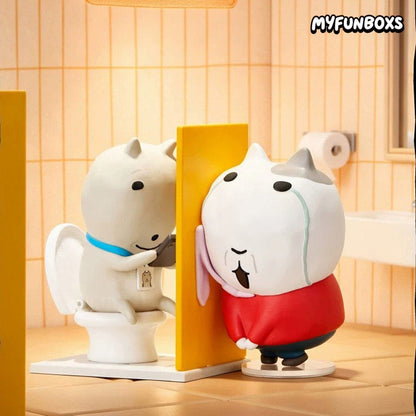 Retro Cat No Escape Series Figure Blind Box