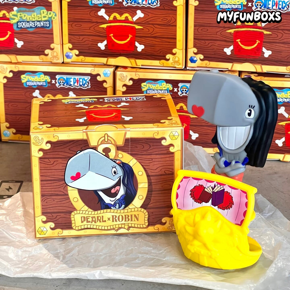 McDonald‘s Happy Meal SpongeBob SquarePants x ONE PIECE Series Figure