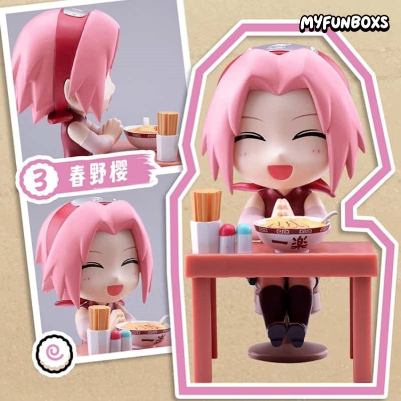 Naruto Shippuden Ramen Theme Series Figure Blind Box Sakura Haruno