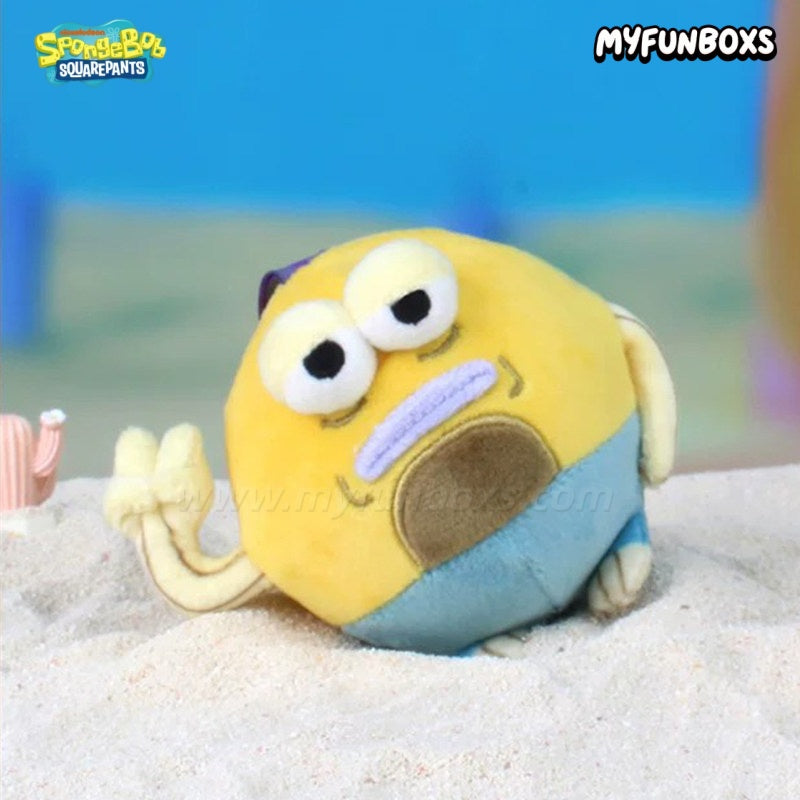 SpongeBob SquarePants Bikini Bottom Chubby Fish Series Plush Blind Box(PRE-ORDER)