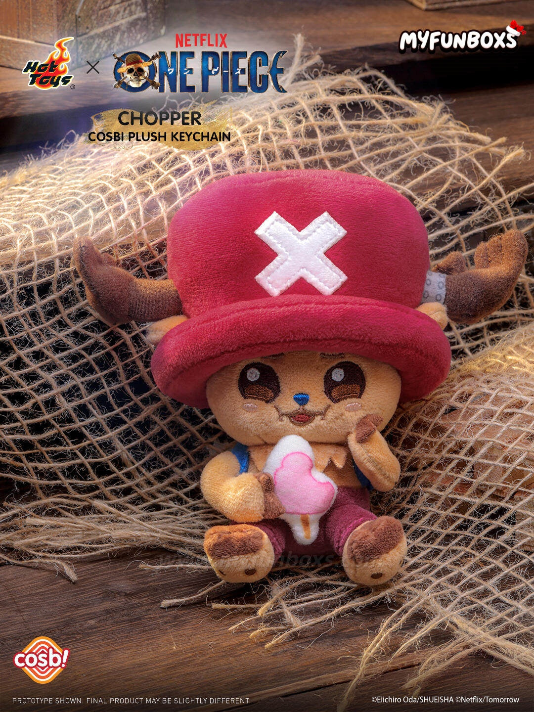 One Piece Chopper Series Plush Keychain Collection Blind Box