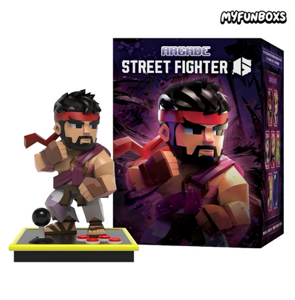 Mighty Jaxx Street Fighter Arcade Pixel Series Figure Blind Box