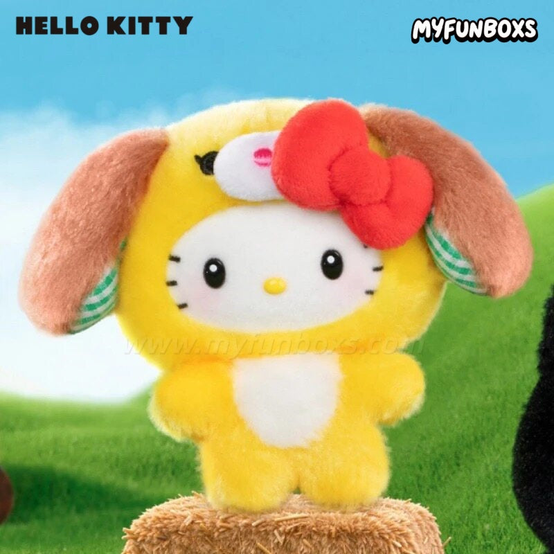 Hello Kitty Little Ranch Series Plush Pendant Blind Box