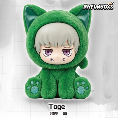 Jujutsu Kaisen Sitting Cat Party Series Plush Pendant Blind Box (PRE-ORDER)