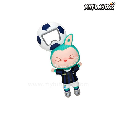 POP MART THE MONSTERS × FIFA Series bottle opener fridge magnet blind box