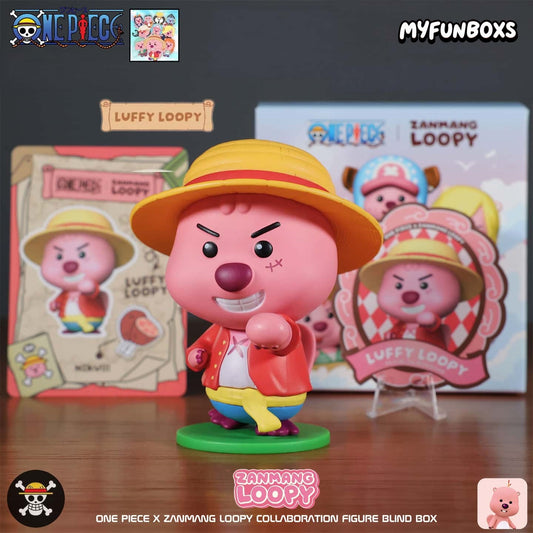 ZANMANG LOOPY × One Piece collaboration figure blind box