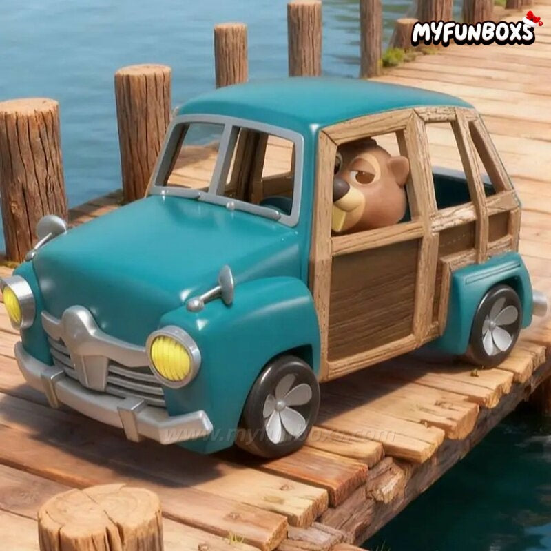DSN Zootopia 2 CRAZY CAR CAR Series Figure Blind Box