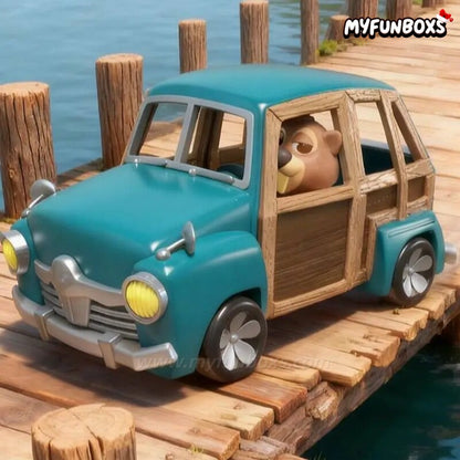 DSN Zootopia 2 CRAZY CAR CAR Series Figure Blind Box