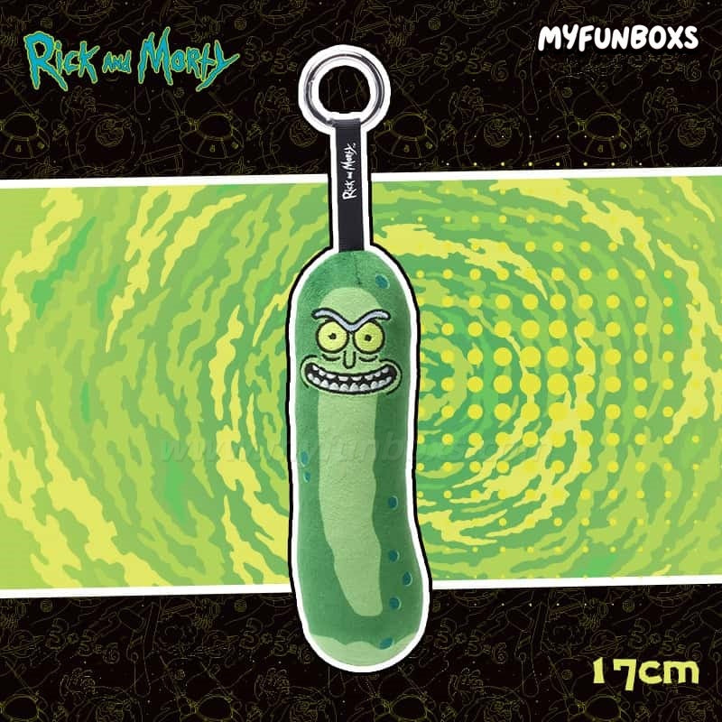 Rick and Morty Multiverse plush keychain
