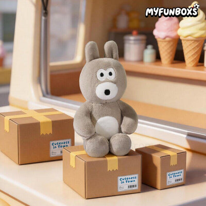 Brunch Brother Cutenee in Town Series plush keychain blind box